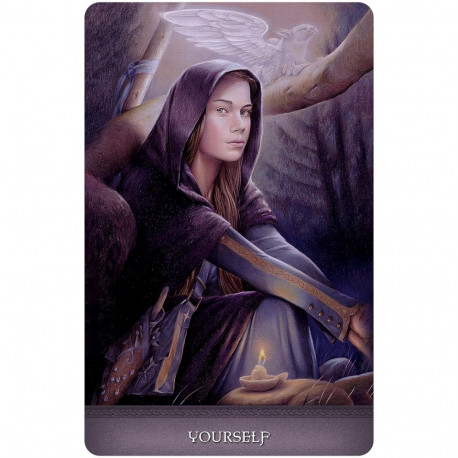 Oracle Card Deck - Land of Giants Oracle Cards 42 Cards & Guide 10.3x15.4x3 cm