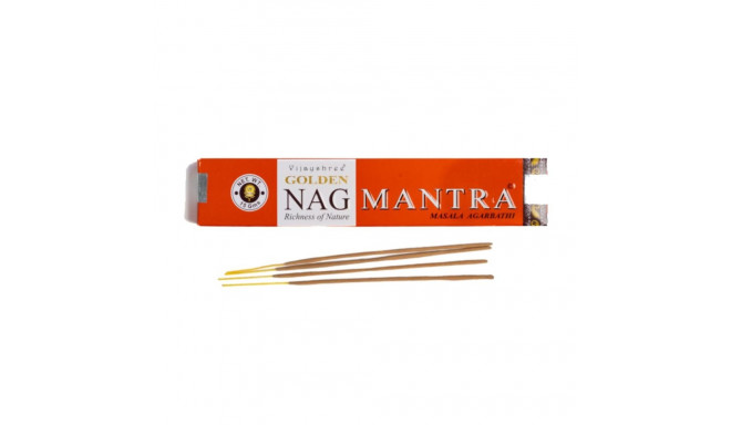 Incense Stick - Golden Nag Mantra Smilkalai Vijayshree 15 Sticks