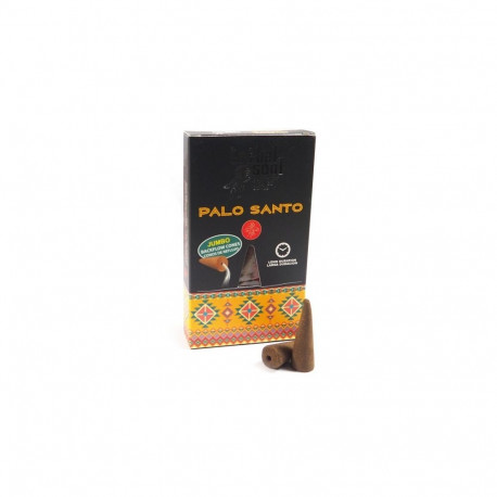 Incense Cone - Tribal Soul Palo Santo Backflow 10 Pack 40 Min Burn