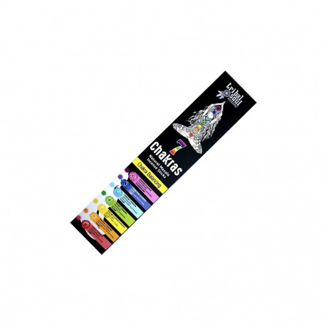 Incense Sticks - Tribal Soul Smilkalai 10 Sticks 20 cm with Chakra Card