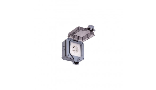 Weatherproof Socket - EU 1Ch IP66 250V 16A 0-40°C