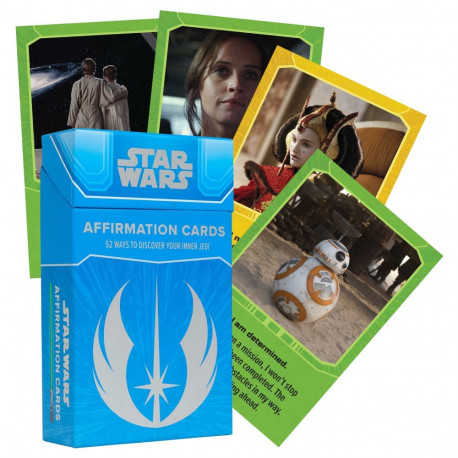 Toys & Games - Star Wars Affirmation Cards 52 Cards with Guide Box 10.5 x 17 x 3.9 cm