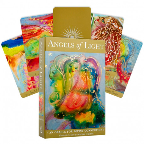 Oracle Cards - Angels Of Light 52 Cards 128-Page Guidebook