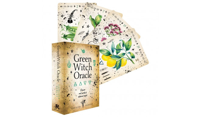 Oracle Card Deck - Green Witch Oracle 44 Cards 10.2 x 14.0 cm Plastic-Coated
