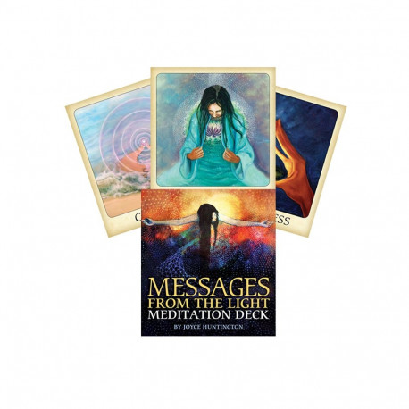 Tarot Card Deck - Messages From The Light Meditation 52 Cards 10 x 11 cm