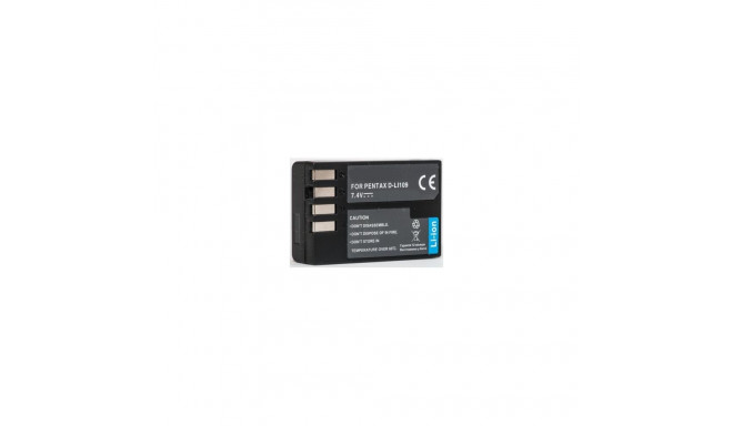 Camera Battery - Pentax D-Li109 3.7V 1050mAh Compatible with K-R K-30 K-50 K-500