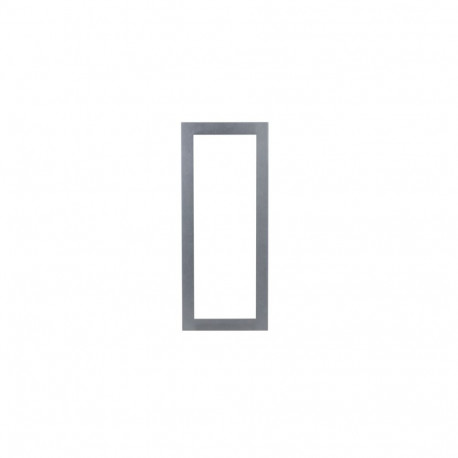 Front Panel - VTM126 140mm×340.40mm×7.0mm Aluminum Silver