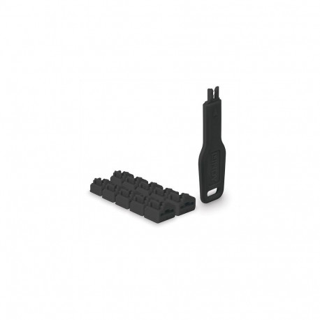 Lindy RJ45 Port Locks Black, 10x + 1 Key