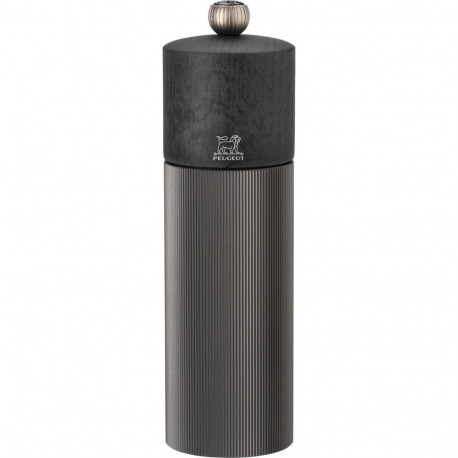 Peugeot Line Dark -pippurimylly, 18 cm, puu/alumiini