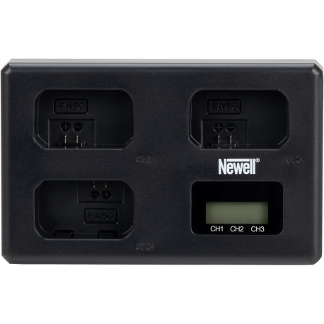 Newell battery charger TT-USB-C 3x Sony NP-FW50
