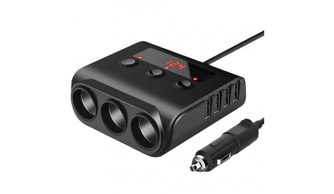 PLS42 ROZDZIELACZ ZAPALNICZKI + 4xUSB