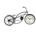 Table clock Bicycle Black Metal 42 x 24 x 10 cm (4 Units)