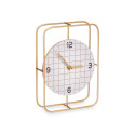 Zegar stołowy Ruuduline Must Metall Puit MDF 18,5 x 25,5 x 6 cm (6 Ühikut)