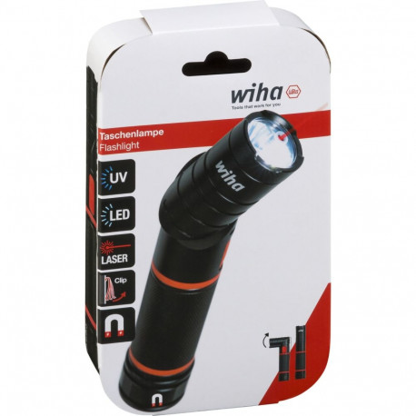 Wiha Wiha multi-flashlight LED, laser and UV light - 41286