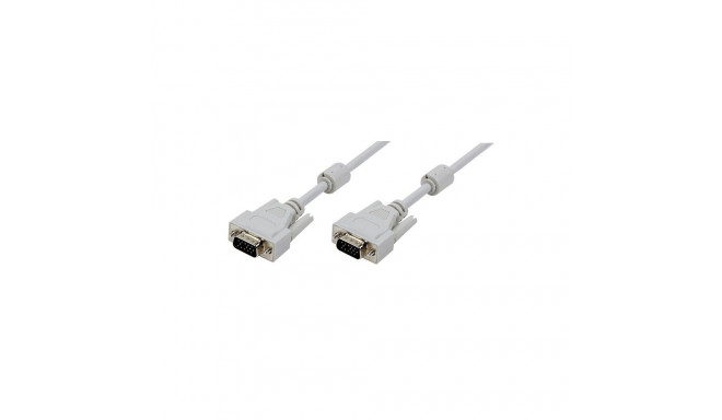 Cable Data VGA 3m 2xferryt, gray