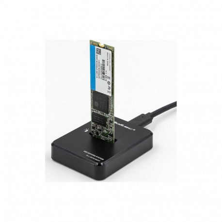 Qoltec M.2 SATA SSD docking station | NGFF | USB 3.1