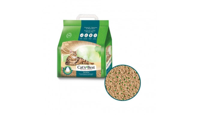 Cats Best Sensitive Green Power Natural Cat Litter 8 l