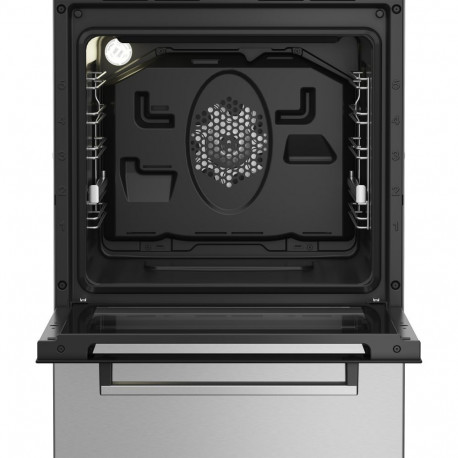 BEKO Cooker | FSM52321DXDT | Hob type Gas | Oven type Electric | Stainless Steel | Width 50 cm | Gri