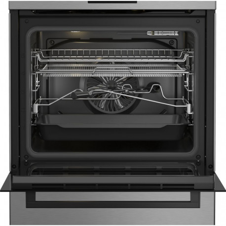 BEKO Cooker | FBMA61330GXDT | Hob type Gas | Oven type Electric | Stainless Steel | Width 60 cm | Gr