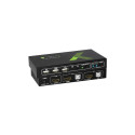 Techly Switch 2 Port HDMI/USB 2x1 KVM Switch with Audio