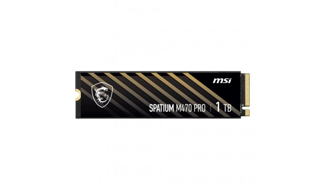 MSI Spatium M470 Pro 1TB M.2 2280 PCI-E x4 Gen4 NVMe SSD (S78-440L0J0-P83)