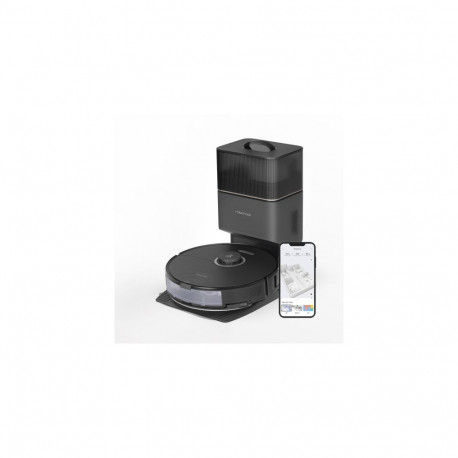 Roborock S8+ Robot Vacuum Cleaner, Black