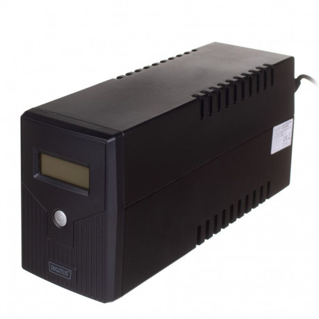 Digitus DN-170063-LCD-B katkematu toiteallikas (UPS) line-interactive 0,6 kVA 360 W