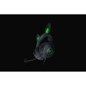 Razer juhtmega ülepea must mänguri peakomplekt Kraken V2 Pro Kitty Edition