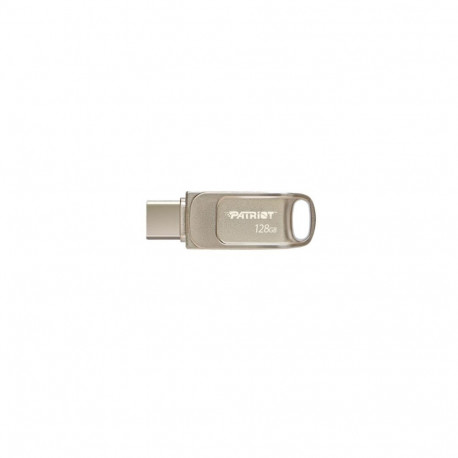 Patriot Memory Tab T560 128GB USB mälupulk dual USB 120MB/s (PS128GT560DS5D) hõbedane