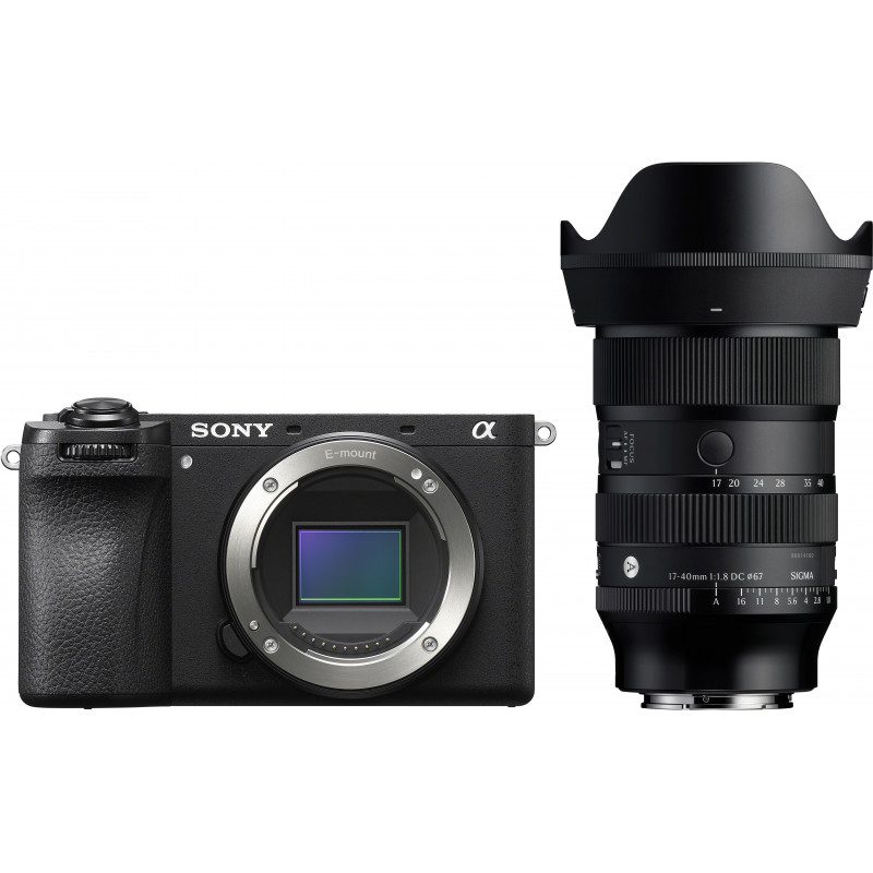 Sony a6700 + Sigma 17-40mm f/1.8