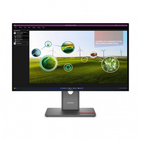 Lenovo ThinkVision | P27Q-40 | 27 " | IPS | 16:9 | 120 Hz | 4 ms | 350 cd/m | HDMI ports quantity 1 