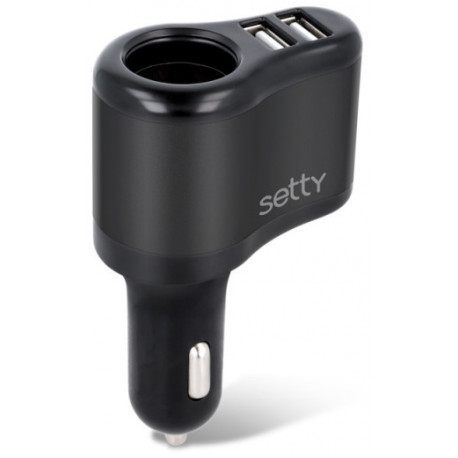 Setty auto voolupesa jagaja RGS-01 2xUSB 2A