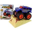 Auto Resorak Z Naciągiem Monster Truck Big Foot Gumowe Opony Rampa Auto Resorak Z Naciągiem Monster Truck Big Foot Gumowe Opony Rampa