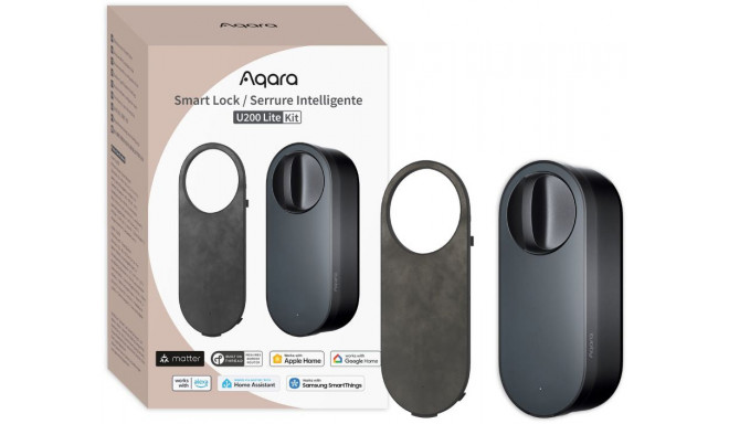 Aqara nutilukk Smart Lock U200 Lite Kit, must