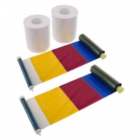 DNP Paper 2 Rolls � 400 prints. 10x15 Perforated at 10x10 cm for DS620