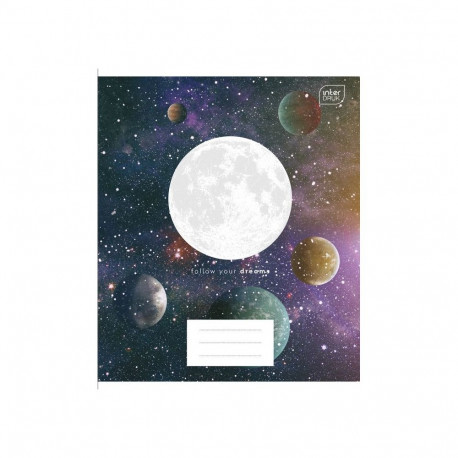 Kaustik 165x208 96 lehte, joon, Galaxy assortii Interdruk