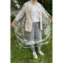 SOKISAHTEL Läbipaistev korduvkasutatav vihmapontšo 425