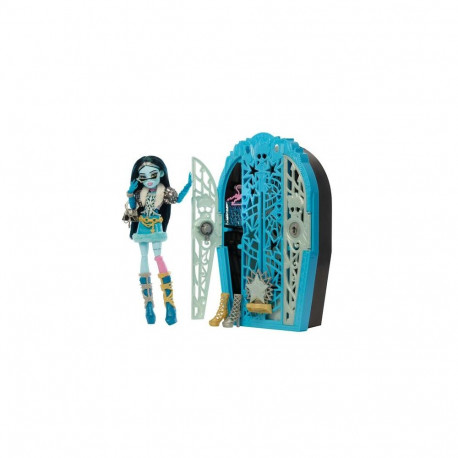 Monster High Skulltimate Secrets Hauntlywood Mysteries Doll, Frankie Stein with 19+ Surprises