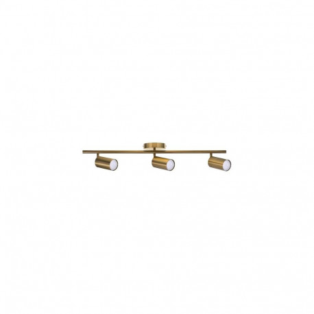 Activejet SPECTRA triple gold ceiling wall lamp strip spotlight GU10 for living room