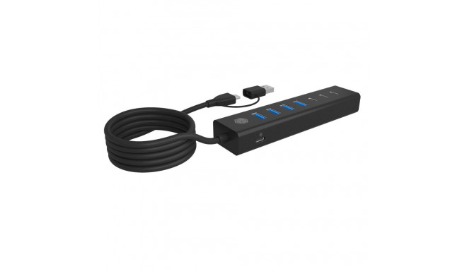 ICY BOX IB-HUB1737-C3 7-Port USB 3.2 Gen 1 Hub