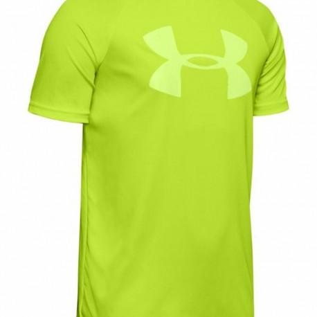 Lühikeste varrukatega T-särk, laste Under Armour Tech Big Logo Kollane