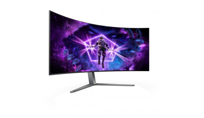AOC OLED AGON PRO AG456UCZD - 44.5 - black, WQHD, OLED, curved, G-Sync compatible, Adaptive-Sync, 24