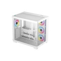 Deepcool CG530 4F (white, tempered glass x 2)
