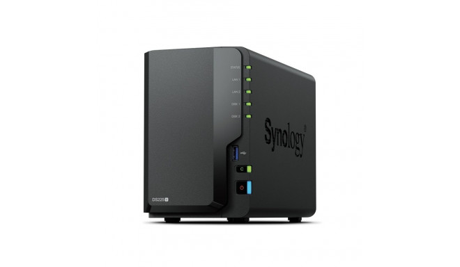 Server DS225+ 2x0HDD J4125 2GB DDR4 1xGbE 1x2,5GbE 3Y