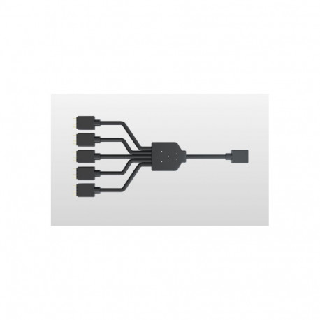 Cooler Master 3-Pin ARGB 1-5 splitter (MFX-AWHN-1NNN5-R1)