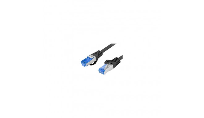 Lanberg Patchcord Cat.6A S/FTP LSZH CCA PCF6A-10CC-0200-BK 2 m must