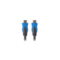 Lanberg HDMI M/M V2.0 kaabel 4K CU | CA-HDMI-20CU-0100-BK | HDMI-HDMI | 10 m