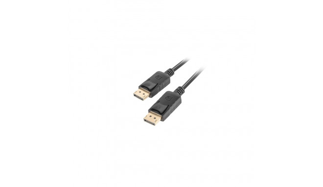Lanberg DisplayPort kaabel 19 pin V1.2 4K, 3 m | CA-DPDP-10CC-0030-BK | DisplayPort DisplayPort'iks