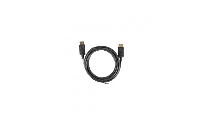 Lanberg DisplayPort kaabel 19 pin V1.2 4K, 3 m | CA-DPDP-10CC-0030-BK | DisplayPort DisplayPort'iks