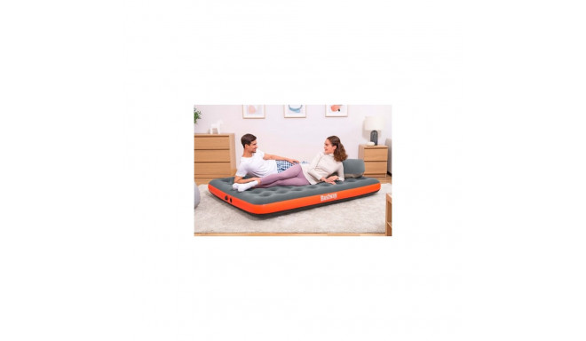 Inflatable double mattress BESTWAY ROLL & RELAX, 203 x 152 x 22 cm